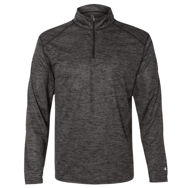 Men's Tonal Blend Quarter-Zip Pullover Thumbnail