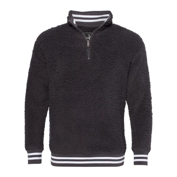 Unisex Varsity Sherpa Quarter-Zip Pullover Thumbnail