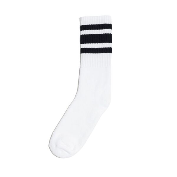 USA-Made Striped Crew Socks Thumbnail