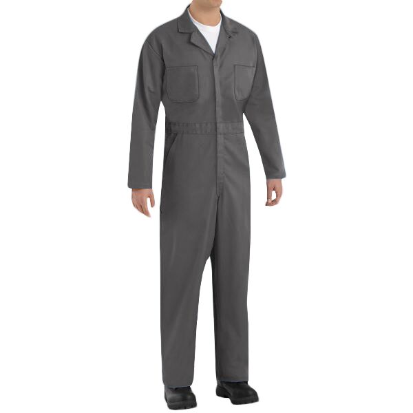 Men's Extended Sizes Twill Action Back Coverall Thumbnail