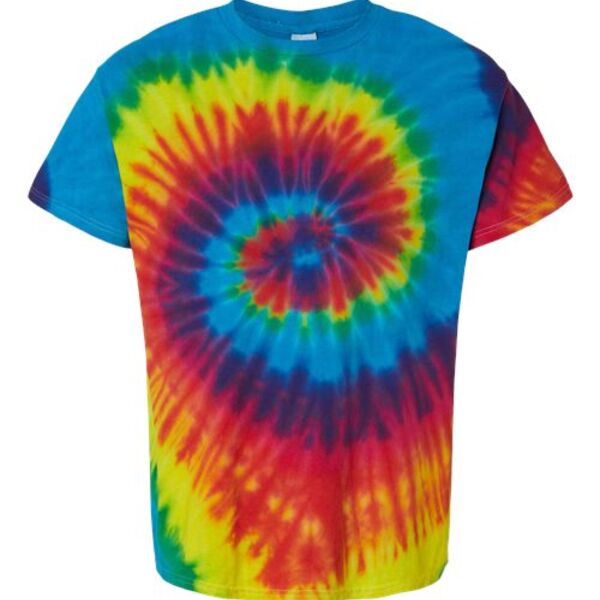 Youth Multi-Color Tie-Dyed T-Shirt Thumbnail