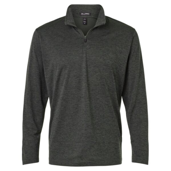 Performance Mélange Quarter-Zip Pullover Thumbnail