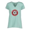 Ladies Essential Relaxed V-Neck Tee Thumbnail