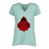 Ladies Essential Relaxed V-Neck Tee Thumbnail