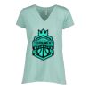 Ladies Essential Relaxed V-Neck Tee Thumbnail