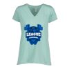 Ladies Essential Relaxed V-Neck Tee Thumbnail