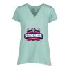 Ladies Essential Relaxed V-Neck Tee Thumbnail