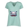 Ladies Essential Relaxed V-Neck Tee Thumbnail