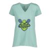 Ladies Essential Relaxed V-Neck Tee Thumbnail