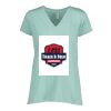 Ladies Essential Relaxed V-Neck Tee Thumbnail