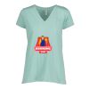 Ladies Essential Relaxed V-Neck Tee Thumbnail