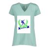 Ladies Essential Relaxed V-Neck Tee Thumbnail