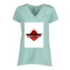 Ladies Essential Relaxed V-Neck Tee Thumbnail