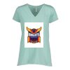 Ladies Essential Relaxed V-Neck Tee Thumbnail