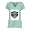 Ladies Essential Relaxed V-Neck Tee Thumbnail