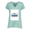 Ladies Essential Relaxed V-Neck Tee Thumbnail