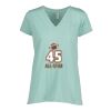 Ladies Essential Relaxed V-Neck Tee Thumbnail