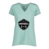 Ladies Essential Relaxed V-Neck Tee Thumbnail