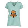 Ladies Essential Relaxed V-Neck Tee Thumbnail