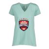 Ladies Essential Relaxed V-Neck Tee Thumbnail