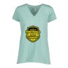 Ladies Essential Relaxed V-Neck Tee Thumbnail