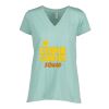Ladies Essential Relaxed V-Neck Tee Thumbnail