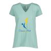 Ladies Essential Relaxed V-Neck Tee Thumbnail
