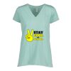 Ladies Essential Relaxed V-Neck Tee Thumbnail