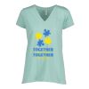 Ladies Essential Relaxed V-Neck Tee Thumbnail