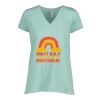 Ladies Essential Relaxed V-Neck Tee Thumbnail