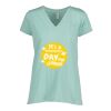 Ladies Essential Relaxed V-Neck Tee Thumbnail