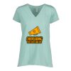 Ladies Essential Relaxed V-Neck Tee Thumbnail