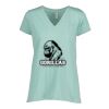 Ladies Essential Relaxed V-Neck Tee Thumbnail