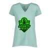 Ladies Essential Relaxed V-Neck Tee Thumbnail