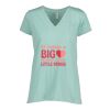 Ladies Essential Relaxed V-Neck Tee Thumbnail