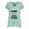 Ladies Essential Relaxed V-Neck Tee Thumbnail