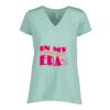 Ladies Essential Relaxed V-Neck Tee Thumbnail