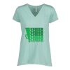 Ladies Essential Relaxed V-Neck Tee Thumbnail