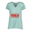 Ladies Essential Relaxed V-Neck Tee Thumbnail