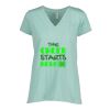 Ladies Essential Relaxed V-Neck Tee Thumbnail