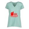 Ladies Essential Relaxed V-Neck Tee Thumbnail