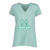Ladies Essential Relaxed V-Neck Tee Thumbnail