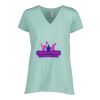 Ladies Essential Relaxed V-Neck Tee Thumbnail