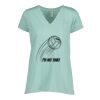 Ladies Essential Relaxed V-Neck Tee Thumbnail