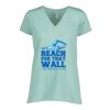 Ladies Essential Relaxed V-Neck Tee Thumbnail