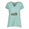 Ladies Essential Relaxed V-Neck Tee Thumbnail