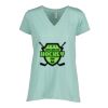 Ladies Essential Relaxed V-Neck Tee Thumbnail