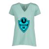 Ladies Essential Relaxed V-Neck Tee Thumbnail