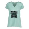 Ladies Essential Relaxed V-Neck Tee Thumbnail