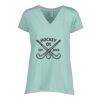 Ladies Essential Relaxed V-Neck Tee Thumbnail